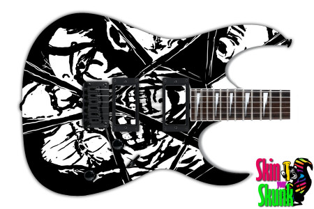  Guitar Skin Heavymetal Fracture 