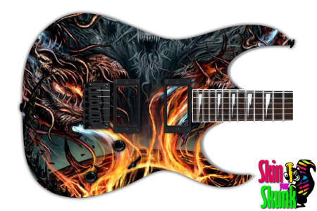  Guitar Skin Heavymetal Rise 