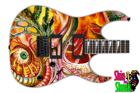  Guitar Skin Heavymetal Sleeper 