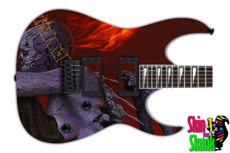  Guitar Skin Heavymetal Stone 