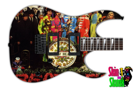  Guitar Skin Rockart Beatles 