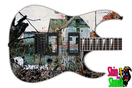  Guitar Skin Rockart Black 