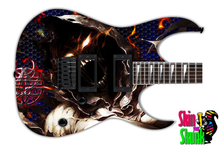  Guitar Skin Rockart Dist 