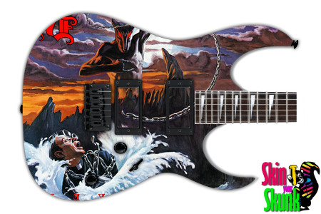  Guitar Skin Rockart Diver 