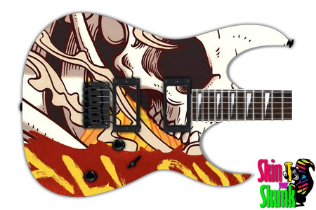  Guitar Skin Rockart Fall 