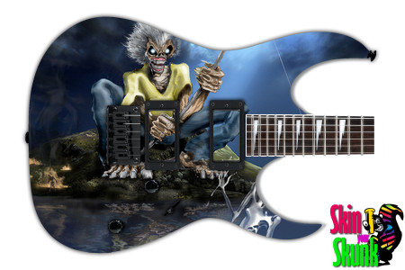  Guitar Skin Rockart Fishing 