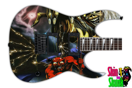  Guitar Skin Rockart Head 