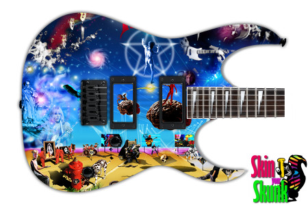  Guitar Skin Rockart Rush 