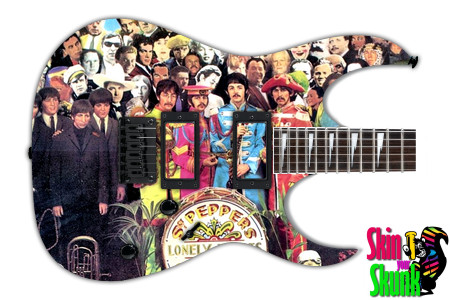  Guitar Skin Rockart Sgt 