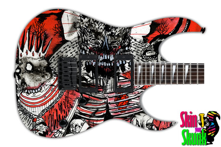 Guitar Skin Rockart Shred 