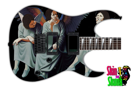  Guitar Skin Rockart Smoke 