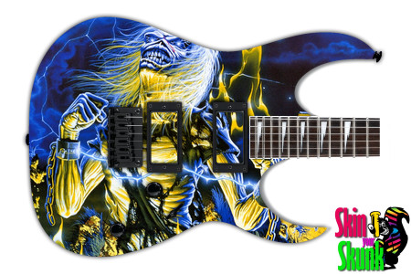  Guitar Skin Rockart Tomb 
