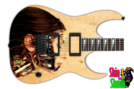  Guitar Skin Rockstar Motorhead Metalgirl 