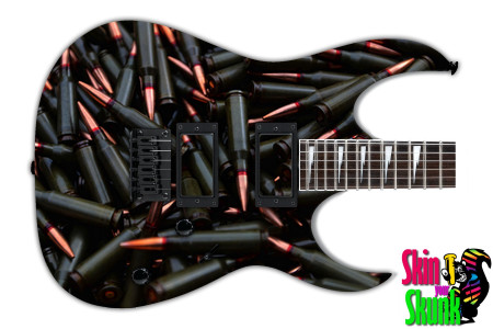 Guitar Skin Rockstar Nugent Bullets 