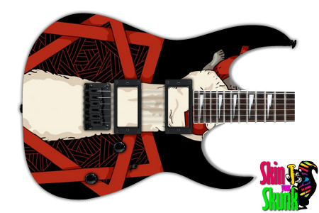  Guitar Skin Rockstar Page Heart 