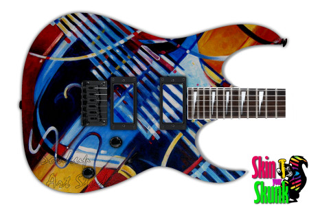  Guitar Skin Rockstar Perry Blues 
