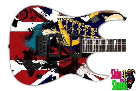  Guitar Skin Rockstar Pistols Sex 