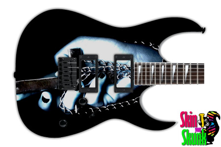  Guitar Skin Rockstar Sabbath Pray 