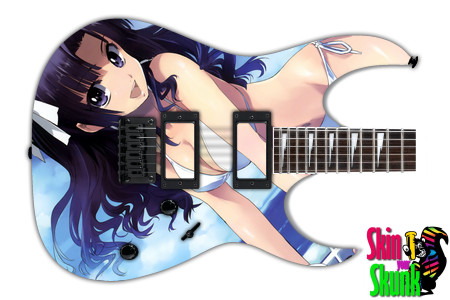  Guitar Skin Anime Bike 