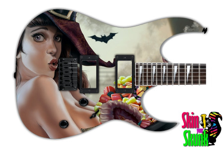  Guitar Skin Anime Witch 