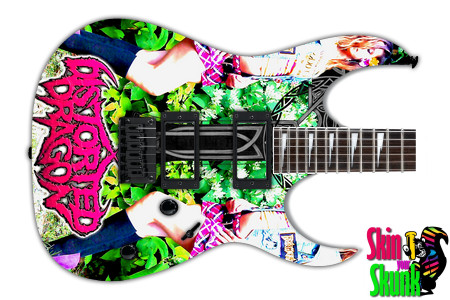  Guitar Skin Miranda Psychedelic 