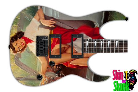  Guitar Skin Pinup Drive 