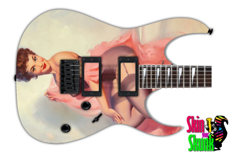  Guitar Skin Pinup Pose 