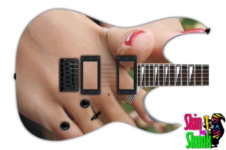  Guitar Skin Sexy Feet 