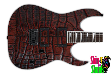  Guitar Skin Skinshop Alligator Stitch 