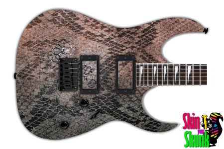  Guitar Skin Skinshop Snake Worn 