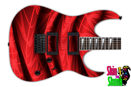  Guitar Skin Texture Curtain 