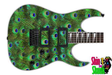  Guitar Skin Texture Peacock 