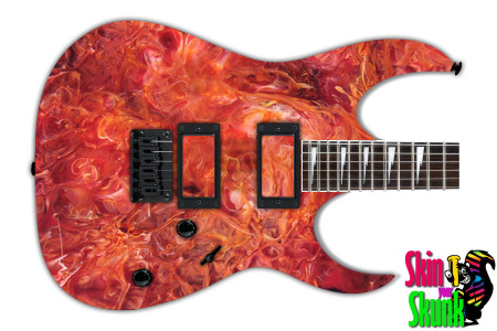  Guitar Skin Texture Red 