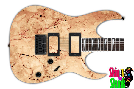  Guitar Skin Texture Tan Marble 