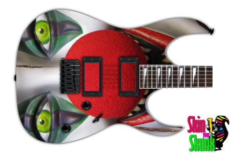  Guitar Skin Faces Funny 