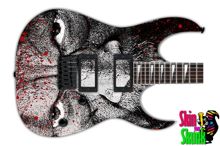  Guitar Skin Faces Machete 