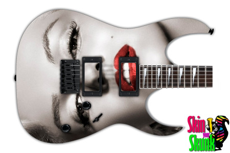  Guitar Skin Faces Marilyn 