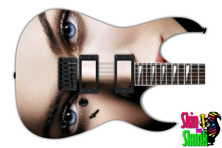  Guitar Skin Faces Pretty 