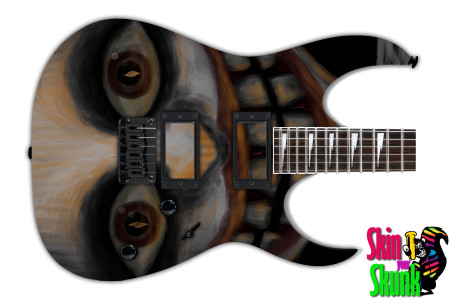  Guitar Skin Faces Spooky 