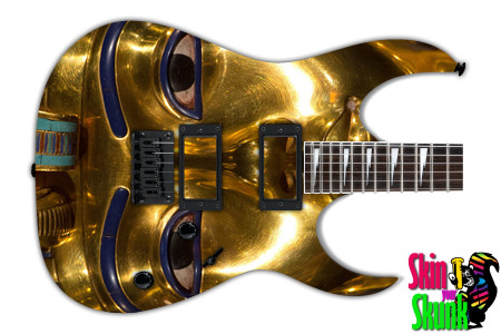  Guitar Skin Faces Tut 
