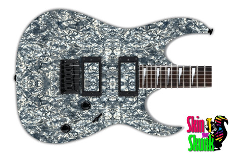  Guitar Skin Pearloid Black 