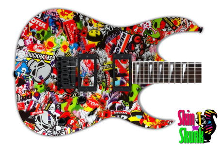  Guitar Skin Stickers 3d 