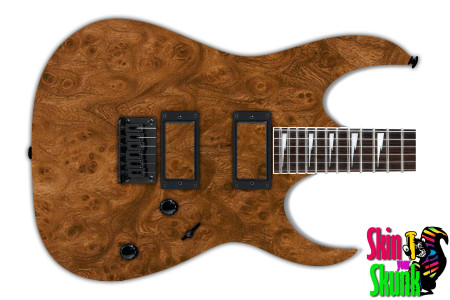  Guitar Skin Woodshop Exotic Burlclassic 