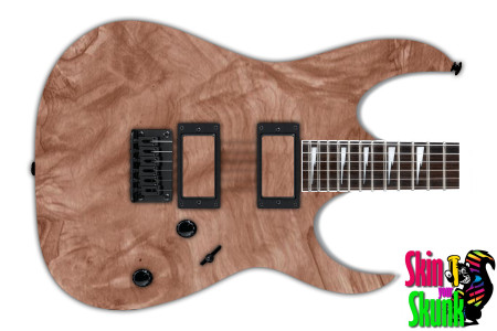  Guitar Skin Woodshop Exotic Burled 