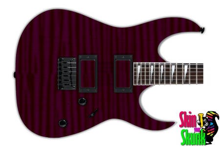  Guitar Skin Woodshop Flame King 