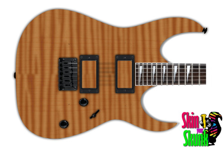  Guitar Skin Woodshop Flame Light 