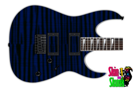  Guitar Skin Woodshop Flame Ocean 