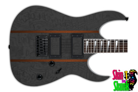  Guitar Skin Woodshop Stripes Graydouble 